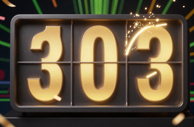 Leuchtender Jackpot-Z&auml;hler mit goldenen Ziffern und Konfetti - progressiver Jackpot im Golazzo Casino